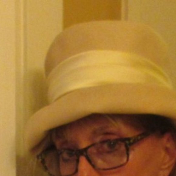 Foley\'s of Houston Vintage Cream Wool Hat main image 5
